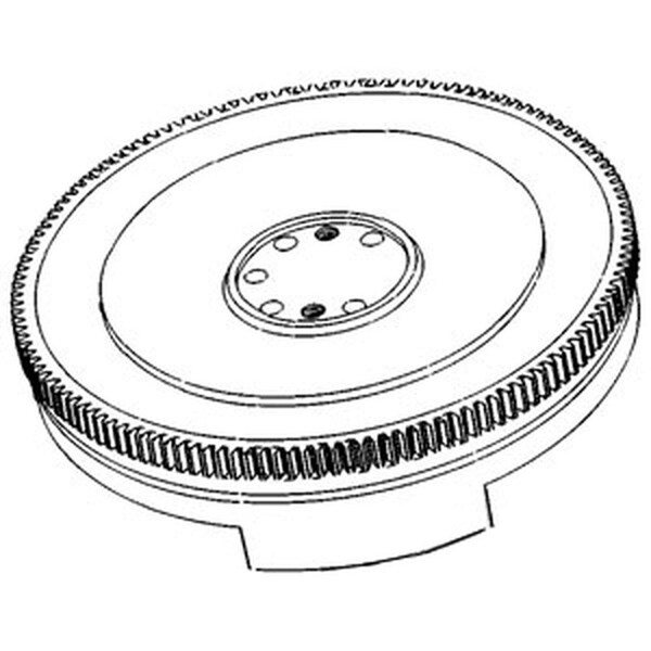 Aftermarket Flywheel Fits John Deere Tractor Fits JD 2355 2555 2650 2730 2750 2755 2 RE18678 - main